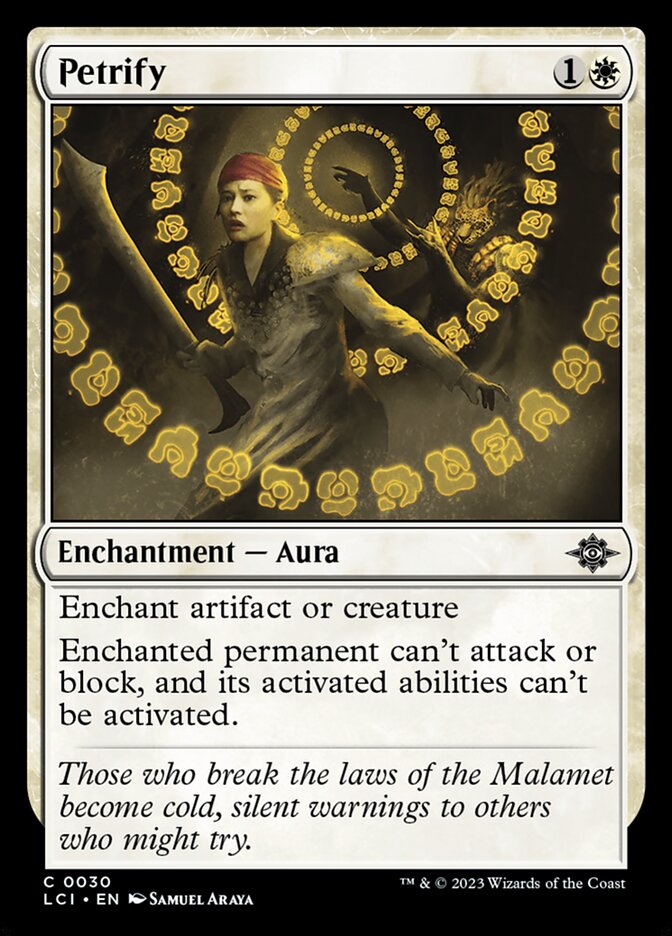 Card Scan of Petrify | LCI