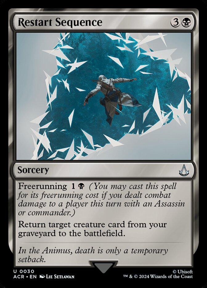 Card Scan of Restart Sequence | ACR