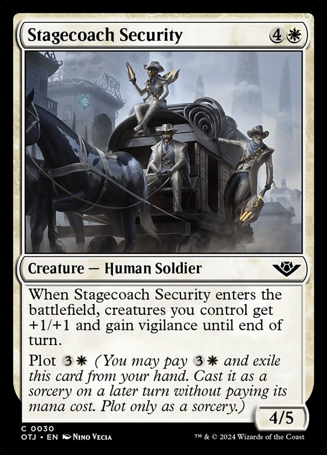 Card Scan of Stagecoach Security | OTJ