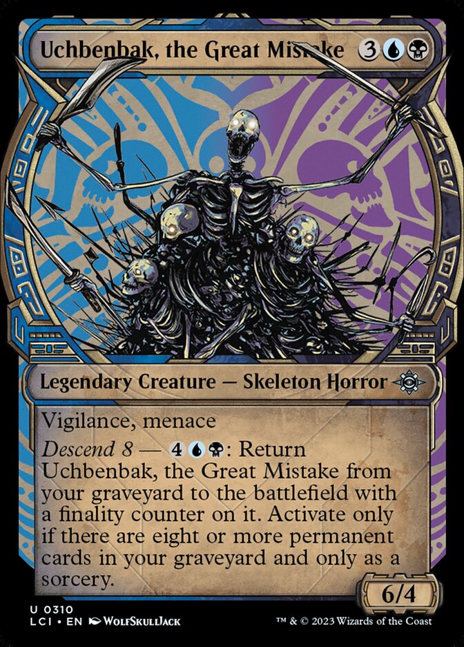 Card Scan of Uchbenbak, the Great Mistake | LCI (Showcase)