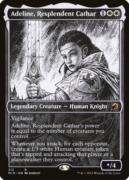 Adeline, Resplendent Cathar | MID (Eternal Night Showcase)