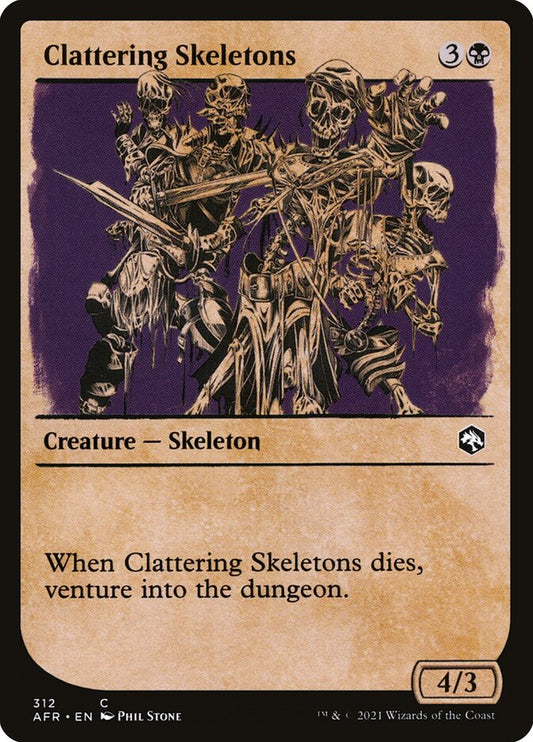 Clattering Skeletons | AFR (Rulebook Art Showcase)