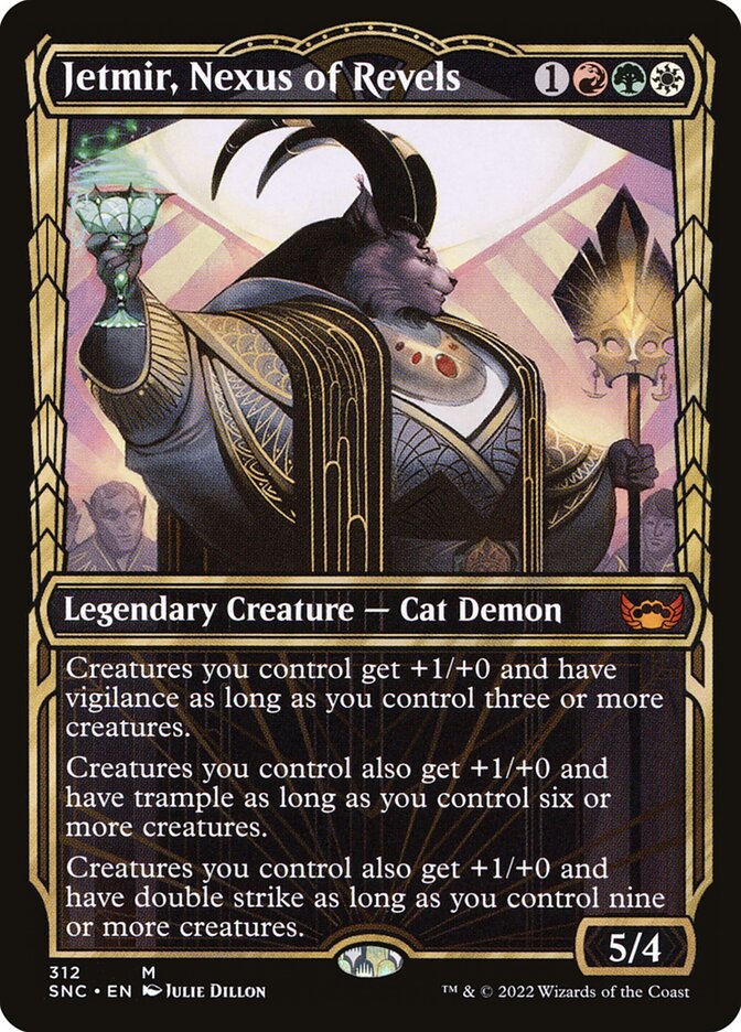Jetmir, Nexus of Revels | Showcase | SNC (Foil) - Card Scan
