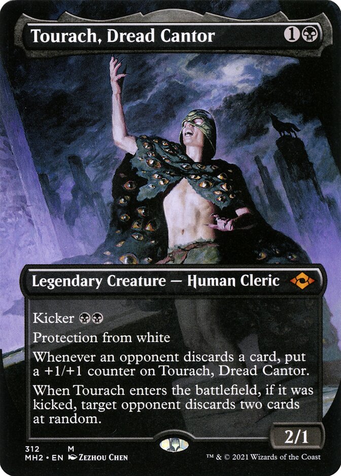 Tourach, Dread Cantor | MH2 (Alternate-Art Borderless)