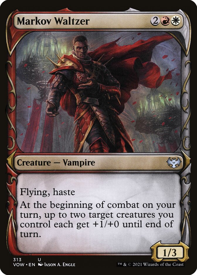 Card Scan of Markov Waltzer | VOW (Showcase)