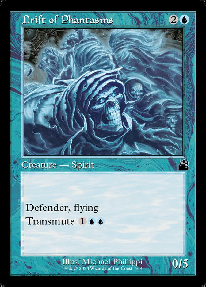 Card Scan of Drift of Phantasms | RVR (Retro Frame)