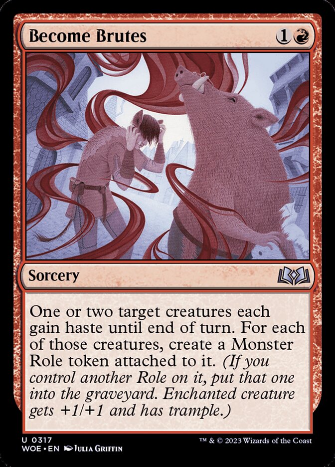 Card Scan of Become Brutes | WOE
