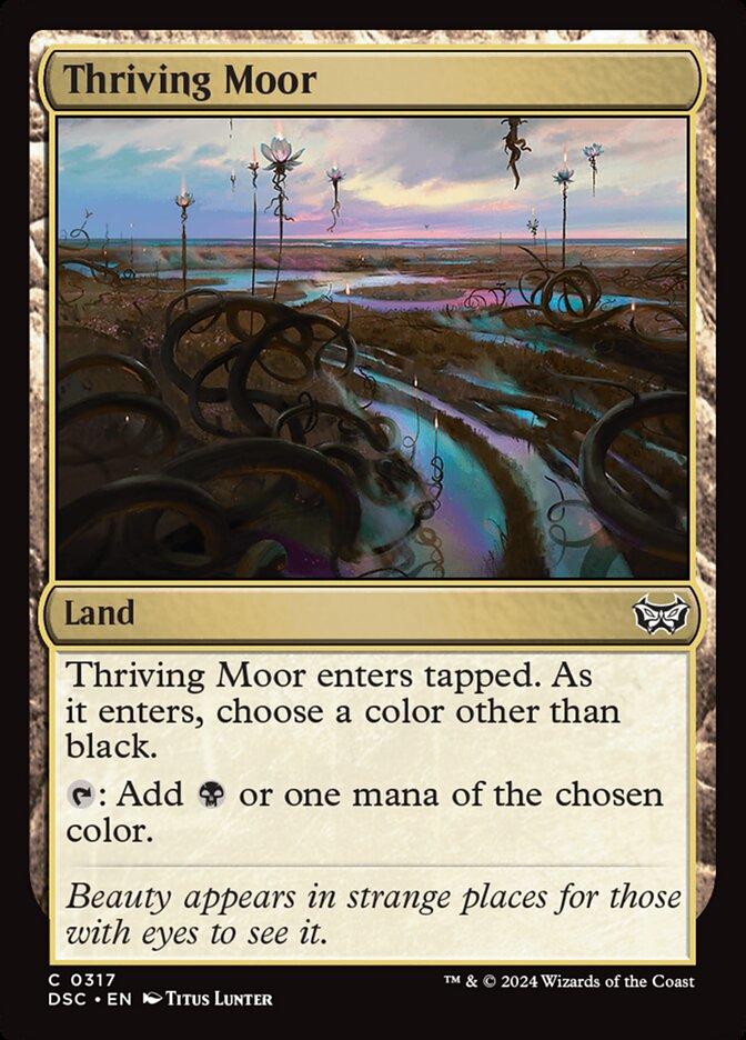 Card Scan of Thriving Moor | DSC
