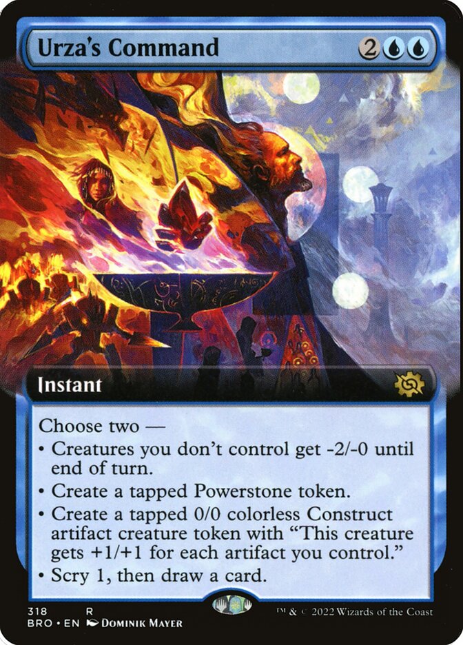 Urza's Command | BRO (Extended Art)