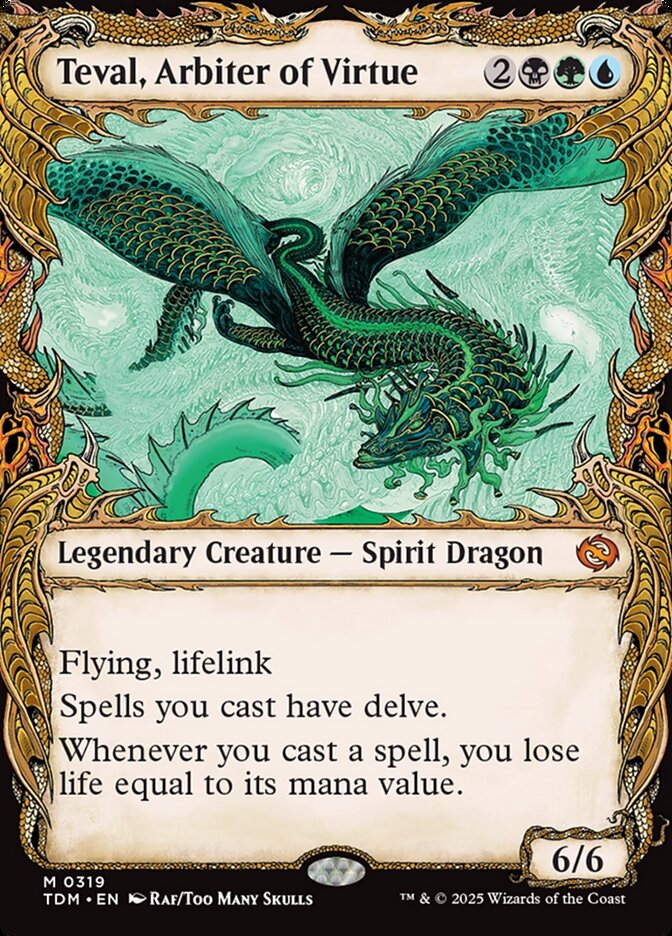 Teval, Arbiter of Virtue | TDM (Draconic Showcase)