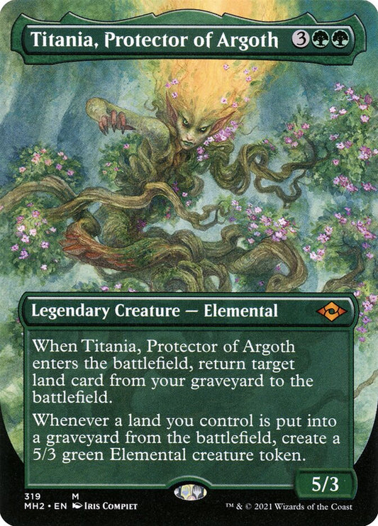 Titania, Protector of Argoth | MH2 (Alternate-Art Borderless)