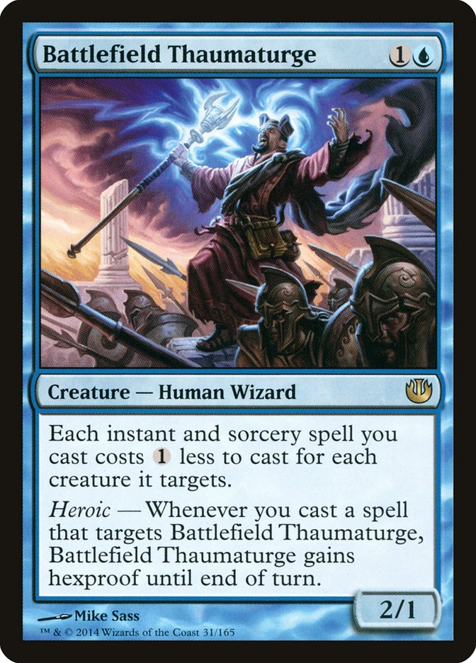 Card Scan of Battlefield Thaumaturge | JOU