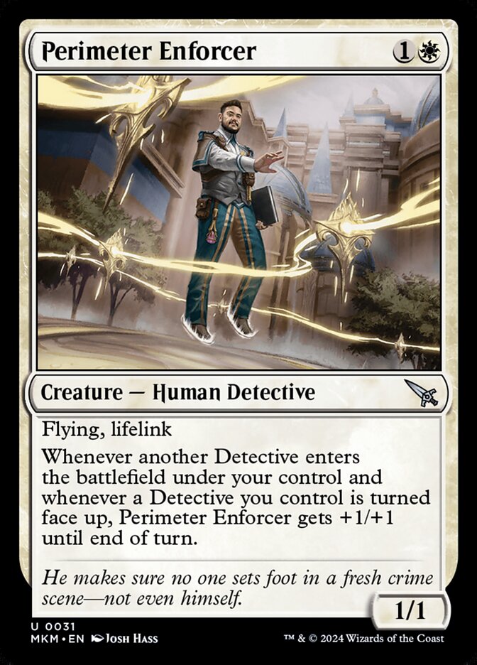 Card Scan of Perimeter Enforcer | MKM