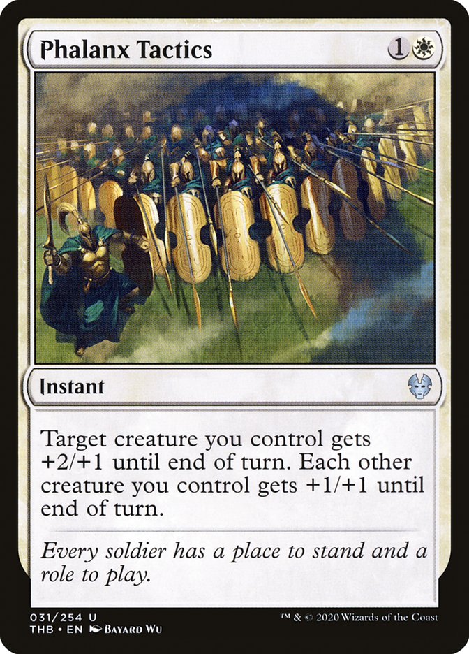 Card Scan of Phalanx Tactics | THB