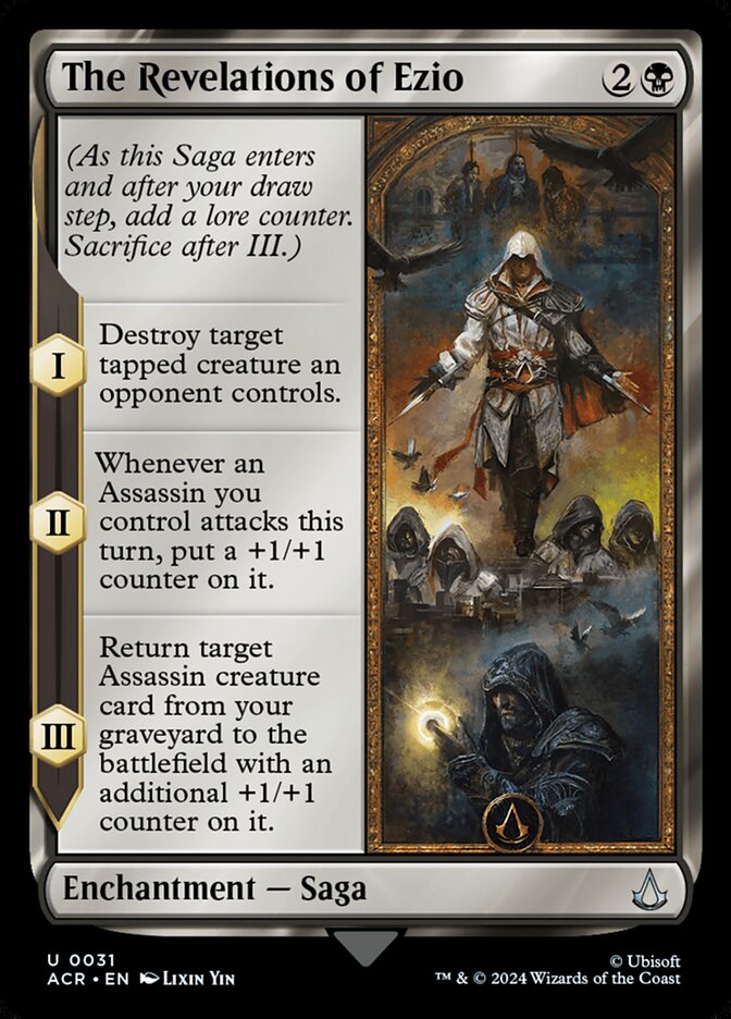 Card Scan of The Revelations of Ezio | ACR