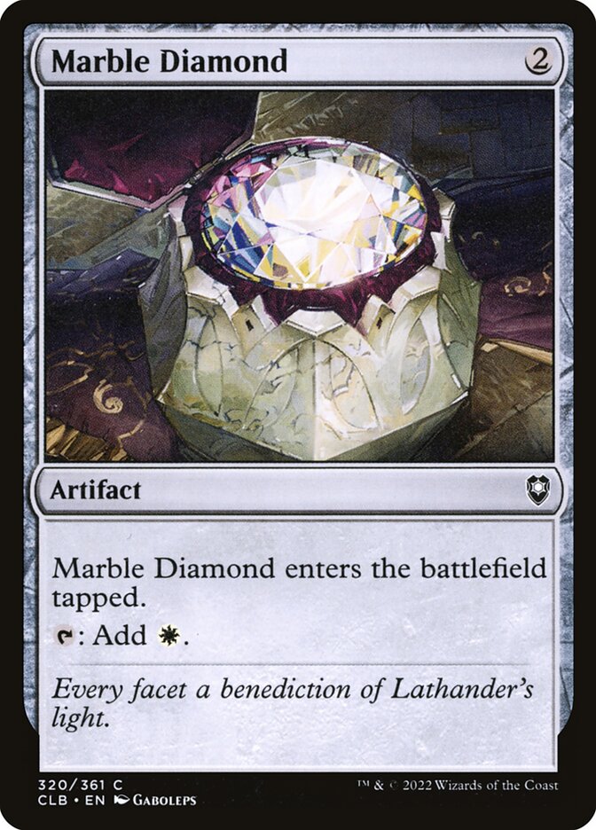 Card Scan of Marble Diamond | CLB