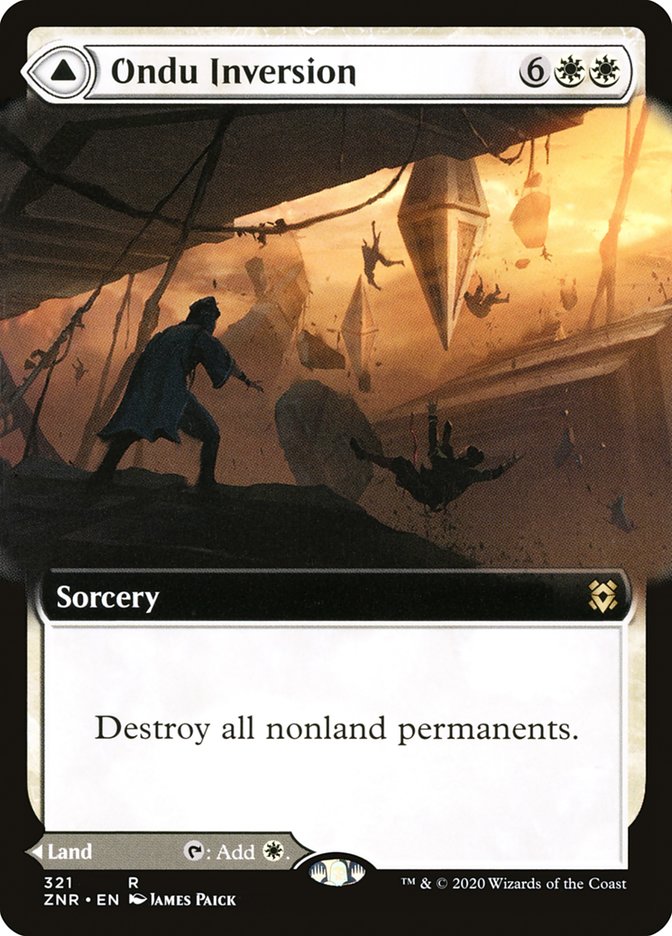 Ondu Inversion // Ondu Skyruins | ZNR (Extended Art)
