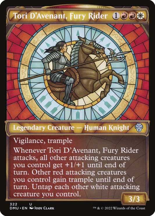 Tori D'Avenant, Fury Rider | DMU (Showcase)