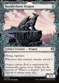 Card Scan of Boulderborn Dragon | TDM (Draconic Showcase)