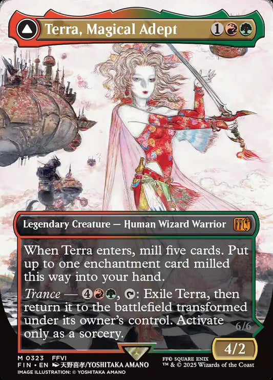 Terra, Magical Adept // Esper Terra | FIN (Borderless Alternate Art)