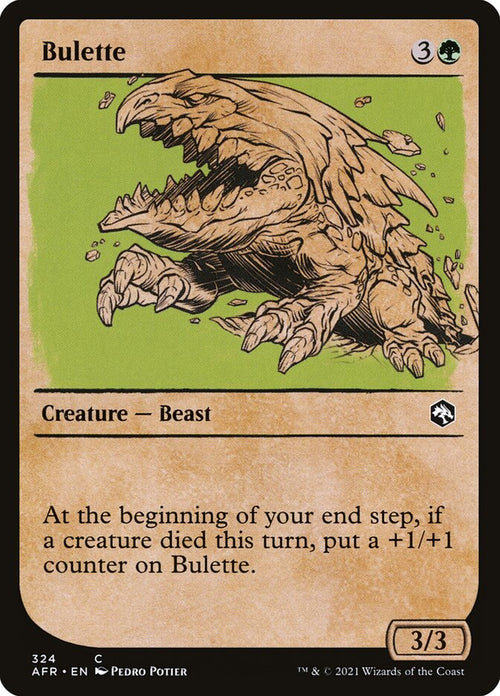 Card Scan of Bulette | AFR (Rulebook Art Showcase)