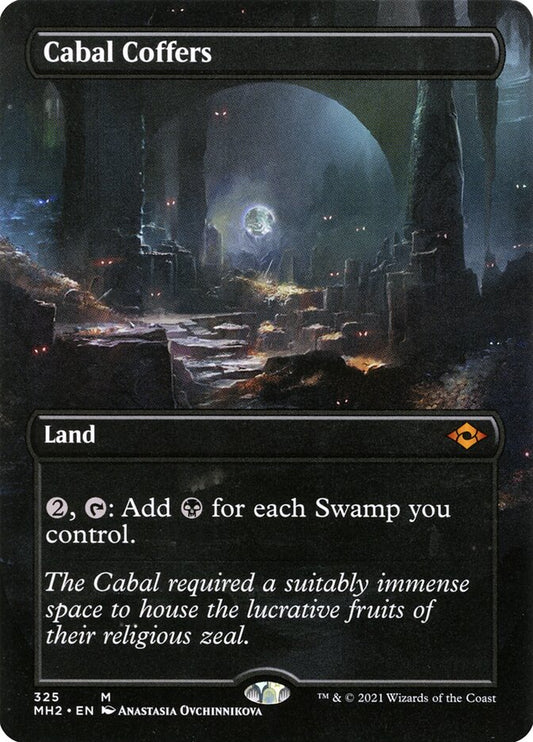 Cabal Coffers | MH2 (Alternate-Art Borderless)