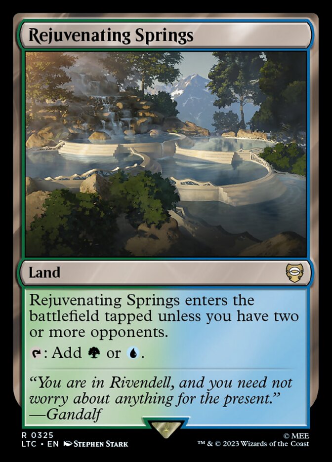 Card Scan of Rejuvenating Springs | LTC