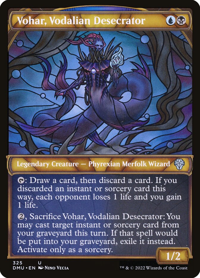 Card Scan of Vohar, Vodalian Desecrator | DMU (Showcase)