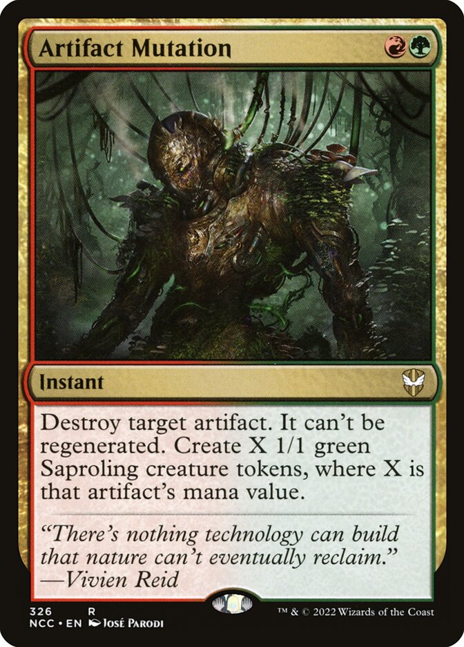 Artifact Mutation Card Scan