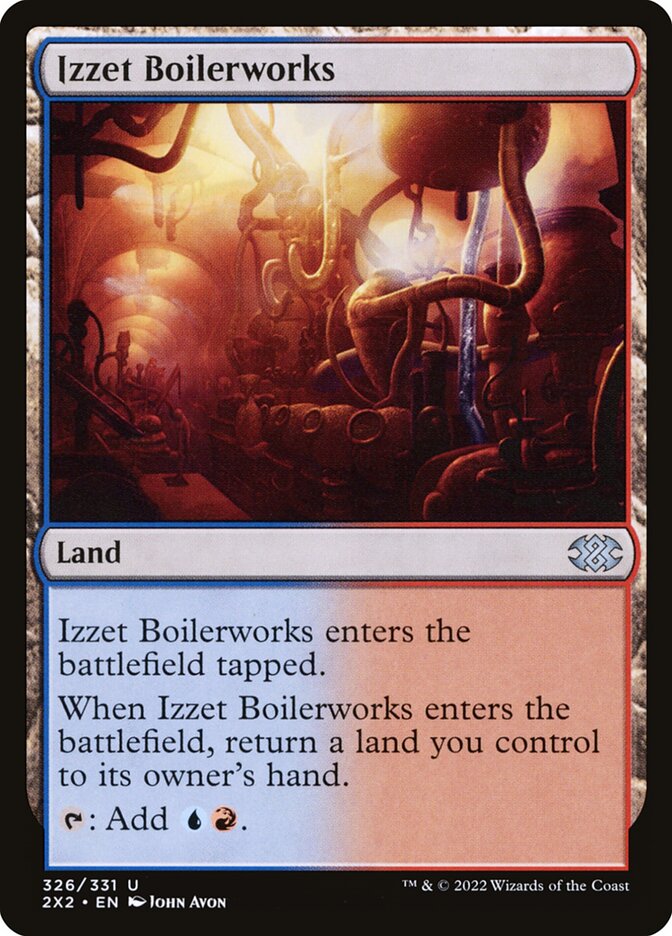 Card Scan of Izzet Boilerworks | 2X2