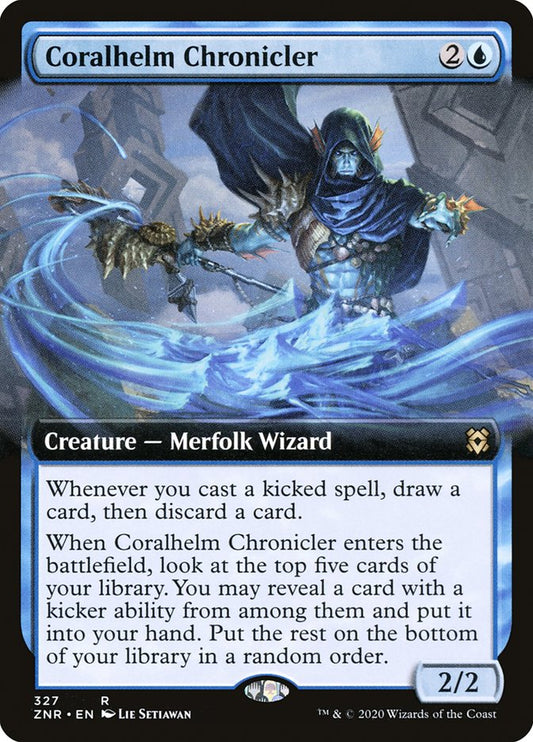 Coralhelm Chronicler | ZNR (Extended Art)
