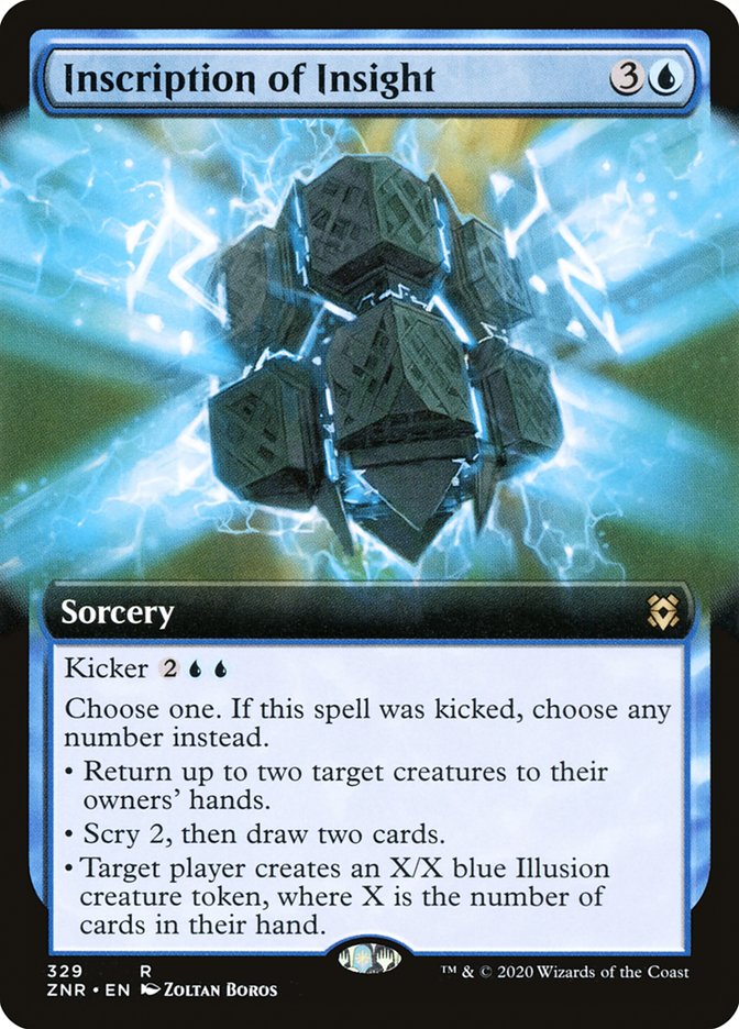 Inscription of Insight | ZNR (Extended Art)