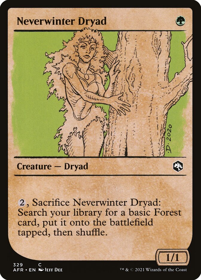 Neverwinter Dryad | Showcase | AFR (Foil)