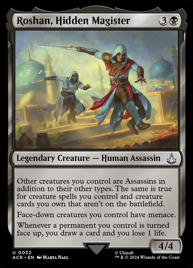 Card Scan of Roshan, Hidden Magister | ACR