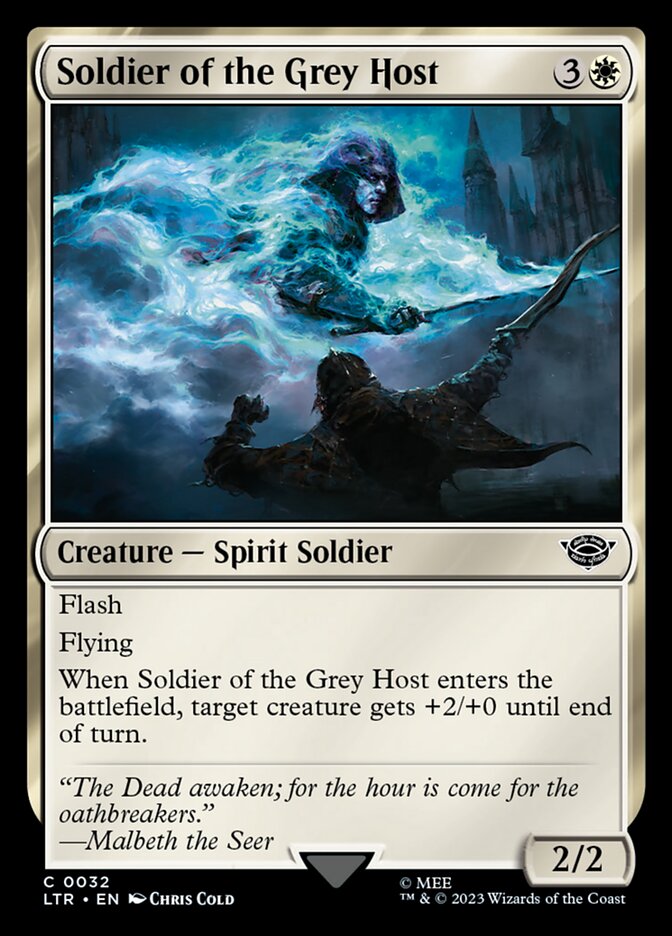 Card Scan of Soldier of the Grey Host | LTR