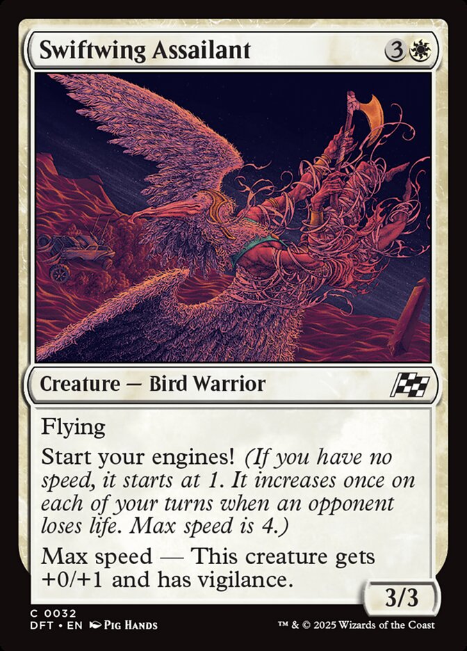 Card Scan of Swiftwing Assailant | DFT