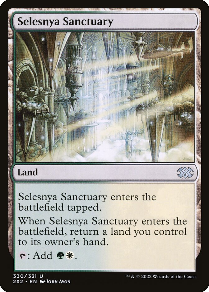 Card Scan of Selesnya Sanctuary | 2X2