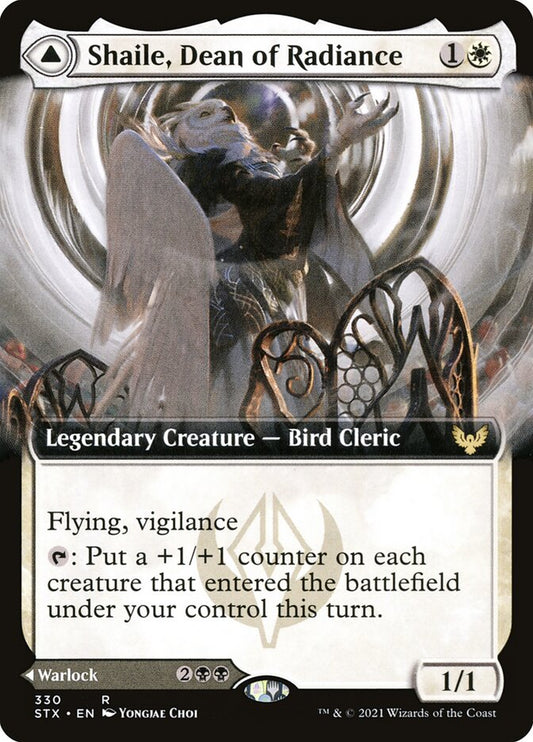 Shaile, Dean of Radiance // Embrose, Dean of Shadow | STX (Extended Art)