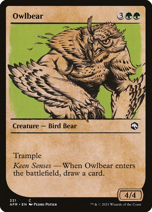 Owlbear | AFR (Rulebook Art Showcase)