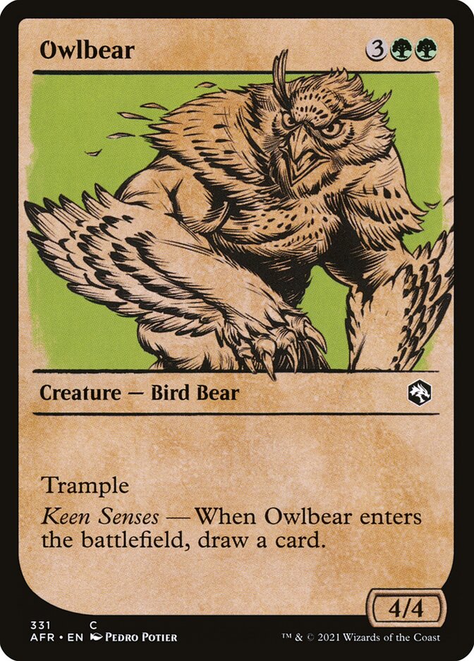 Owlbear | Showcase | AFR (Foil)