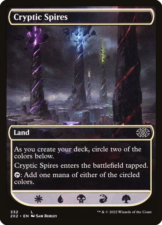Card Scan of Cryptic Spires | 2X2