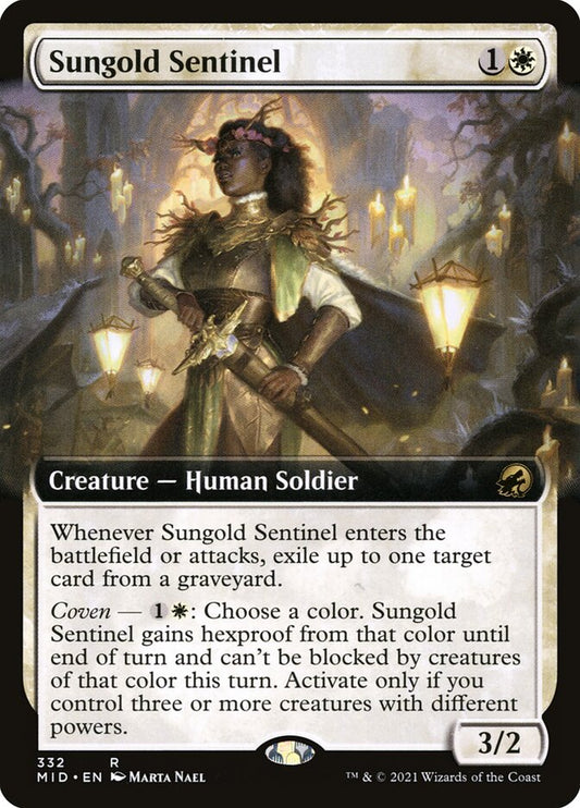 Sungold Sentinel | MID (Extended Art)