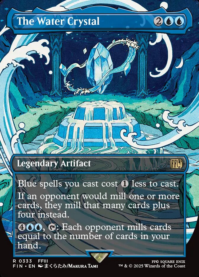The Water Crystal | FIN (Borderless Alternate Art)