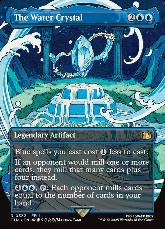 The Water Crystal | FIN (Borderless Alternate Art)