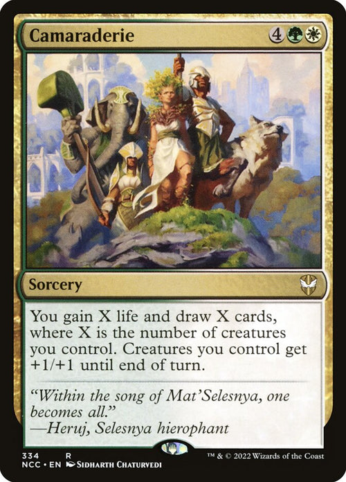 Camaraderie Card Scan