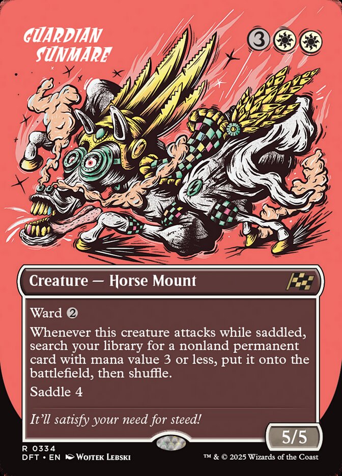 Card Scan of Guardian Sunmare | DFT (Rude Riders)