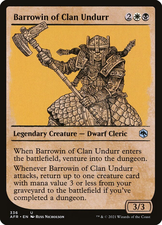 Barrowin of Clan Undurr | AFR (Rulebook Art Showcase)