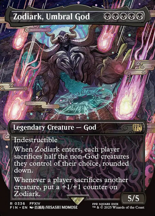 Zodiark, Umbral God | FIN (Borderless Alternate Art)