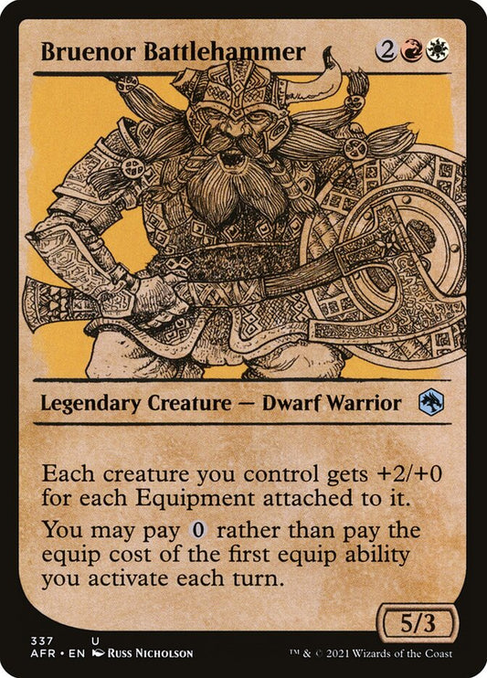 Bruenor Battlehammer | AFR (Rulebook Art Showcase)