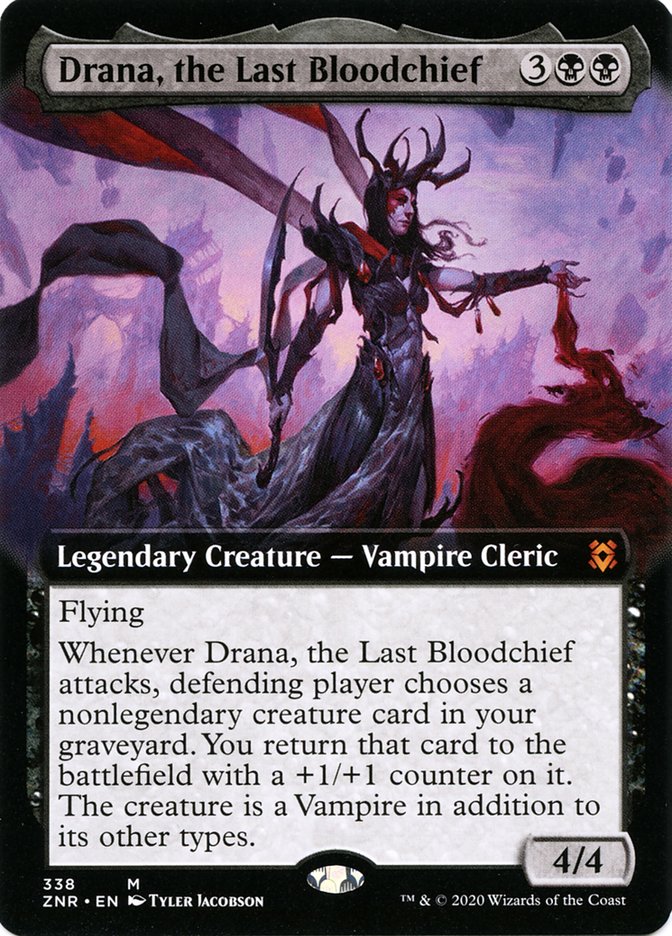 Drana, the Last Bloodchief | ZNR (Extended Art)